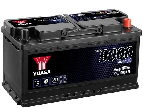 YUASA YBX9019 AGM 12V 95Ah 850A – Part No. HT-47299