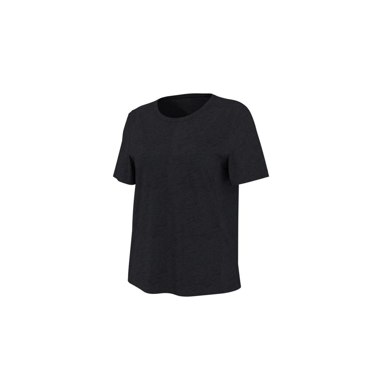 esmara® Damen-T-Shirt, mit Leinen, S, schwarz