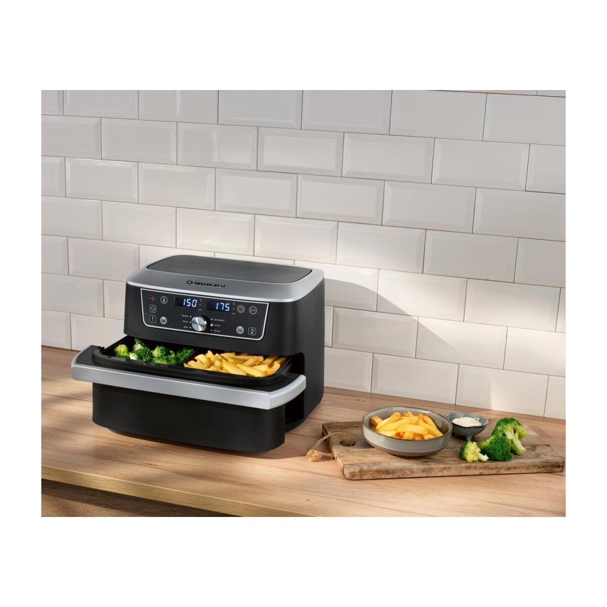 SILVERCREST® Ultrazone Airfryer »SHFDA 2600 A1«, 2x 5,5 l – Artikelnr. HT-58167