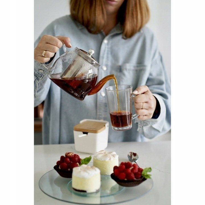 6 Kaffeegläser 370 ml Latte-Macchiato-Gläser-Set + 6 Löffel