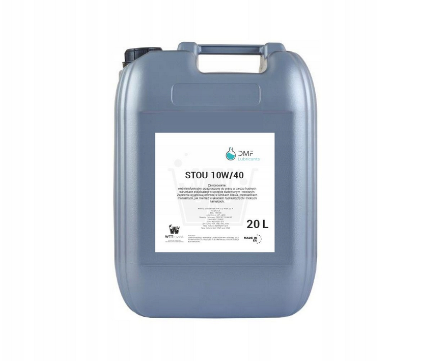 STOU 10W40 multifunctionele olie 20L in jerrycan STOU 10W40 multifunctionele olie 20L in jerrycan