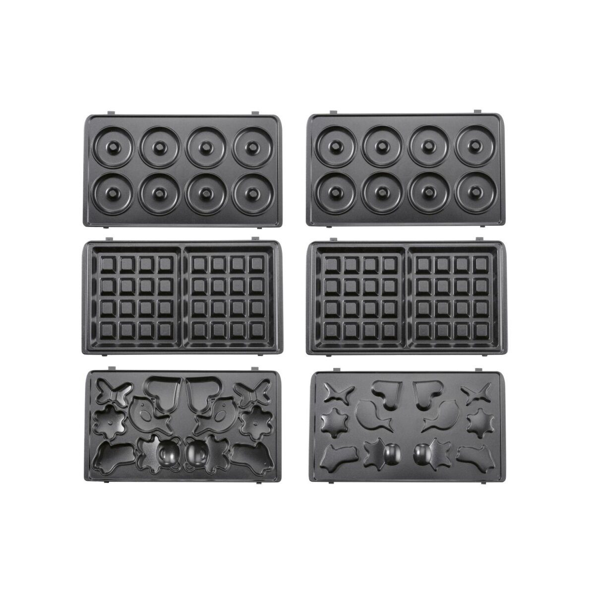 SILVERCREST® KITCHEN TOOLS waffle iron »SWEW 750 D4«, with removable plates