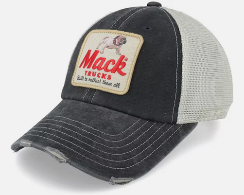 Hoge kwaliteit American Needle Mack Orville truckerpet in zwart