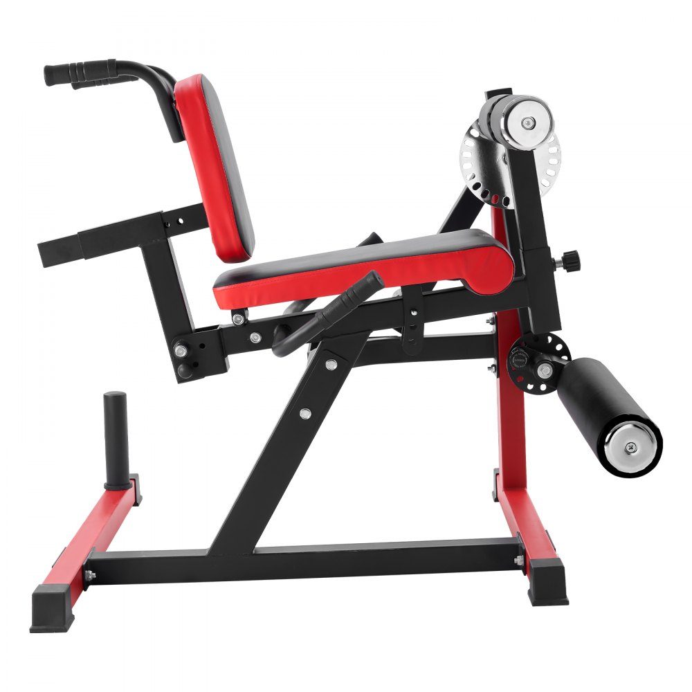 Leg Extension and Curl Machine, Seated Leg Twist Extension for Thighs, Adjustable Device for Special Lower Body Exercises, Home Gym Training Bench, 250kg Load Capacity
