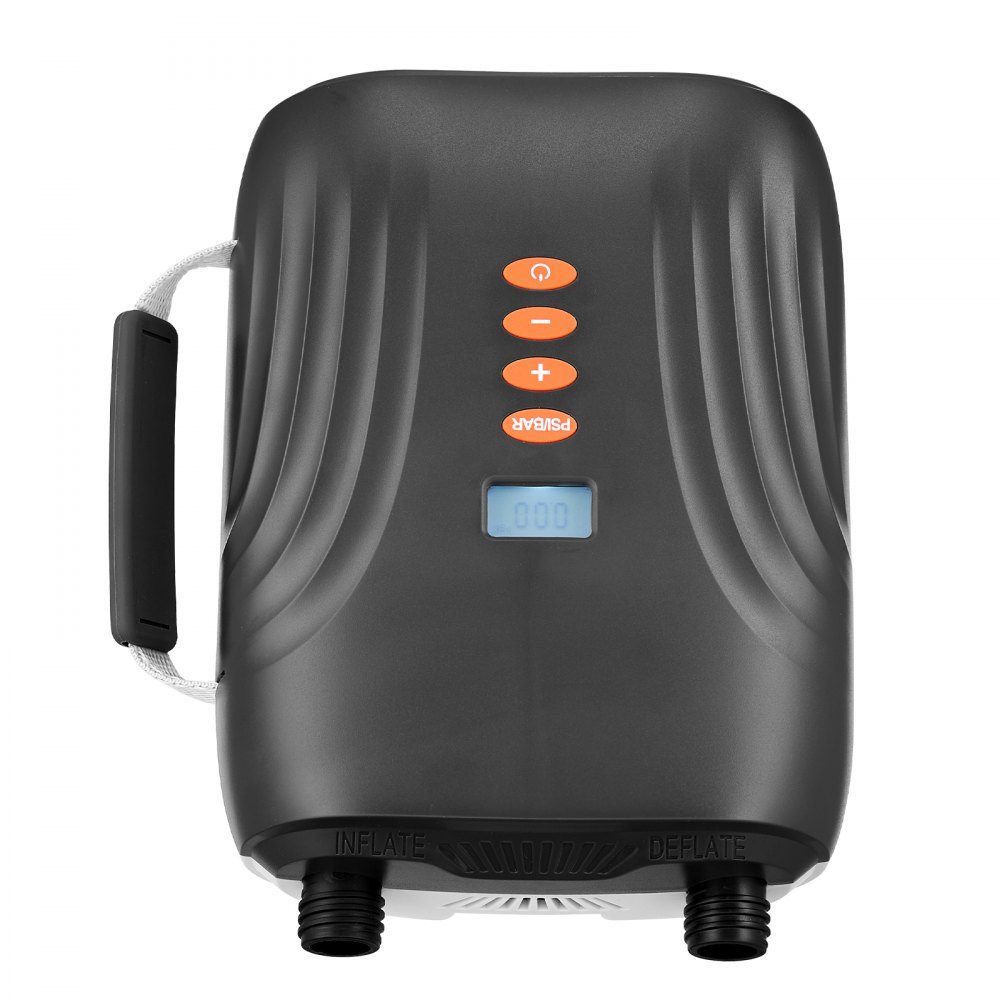 Paddleboard Pump (20 PSI), Rechargeable Battery, Two-Stage Electric SUP Air Pump with und 12-V-DC-Autostart Auto Shut-Off, Inflate and Deflate, Ideal for Inflatable Boats
