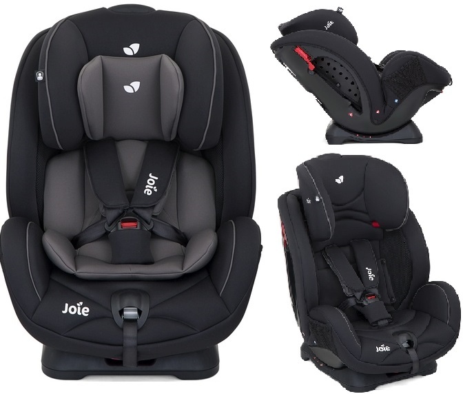 Fotelik samochodowy JOIE STAGES 0-25kg RWF czarny Fotelik samochodowy JOIE STAGES 0-25kg RWF czarny