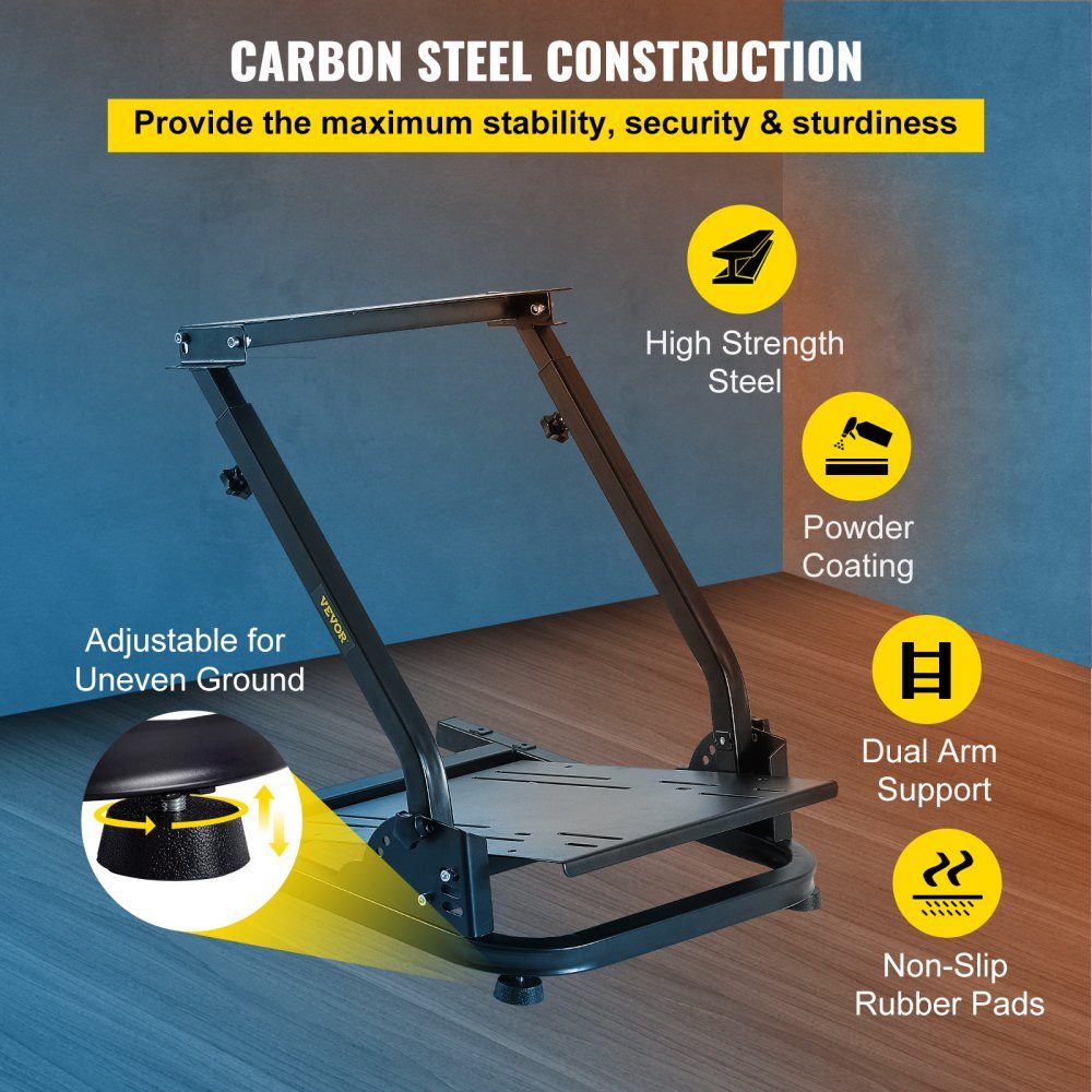 G920/G29 Racing Wheel Stand geeignet für G27/G25 Gaming Wheel Stand geeignet für Radpedale NICHT im Lieferumfang enthalten Schalthebelhalter NICHT im Lieferumfang enthalten