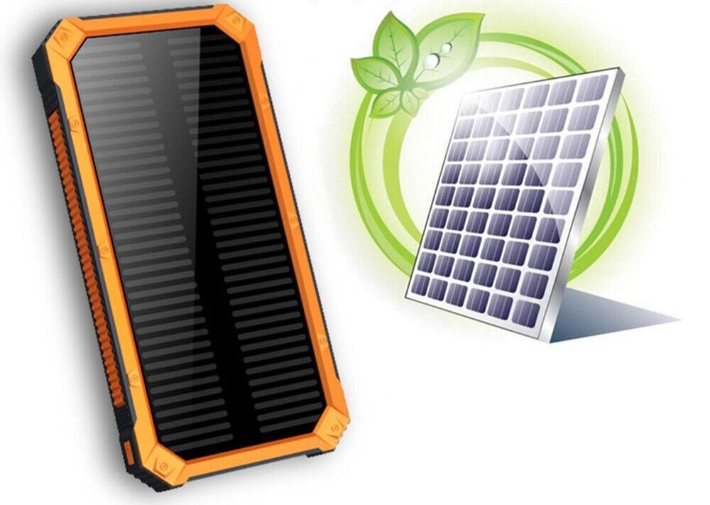 Solar Power Bank Tragbares externes Ladegerät für alle Mobiltelefone