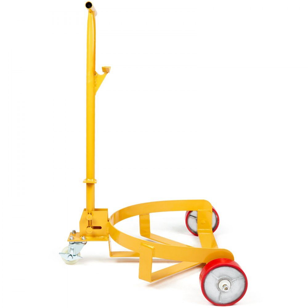 Barrel roller with handle Transport roller board 250L barrel trolley Ø 620 mm Suitable for transporting barrels up to a weight of 544kg Barrel trolley with 1 universal wheel & 2 directional wheels