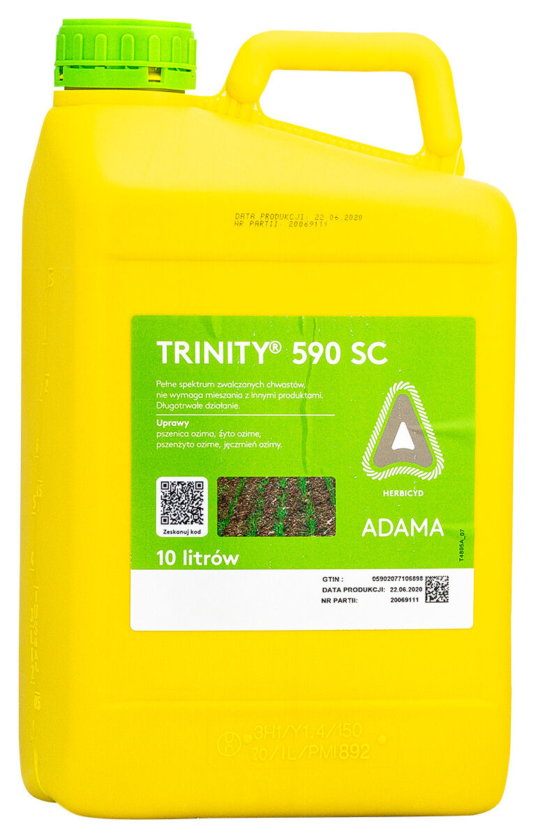 Trinity 590 SC (Chlortoluron, Diflufenican, Pendimethalin) – Herbizid