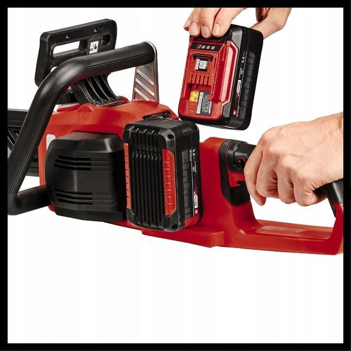 Einhell Akku-Kettensäge GE-LC 36/35 Li-Solo Power X-Change + Einhell Ladegerät mit 2X 3,0Ah PXC Starterkit
