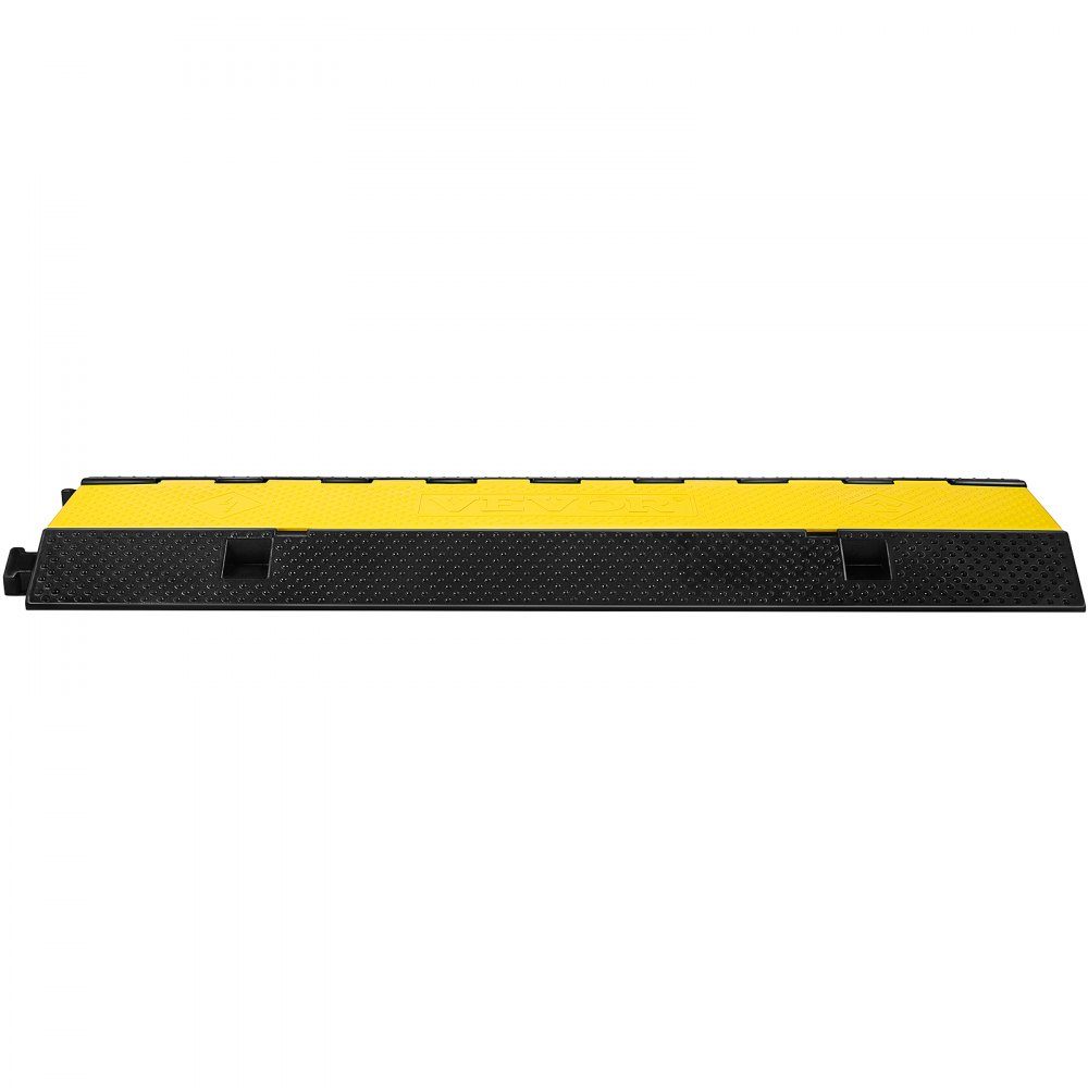 Kabelschutzmatte, Kabelkanal für den Außenbereich, Kabelschutz für Fußgänger, Bodenschutz für Kabel aus PVC und thermoplastischem Gummi, Brückenschutz, Rampe 103 x 30 x 5,5 cm