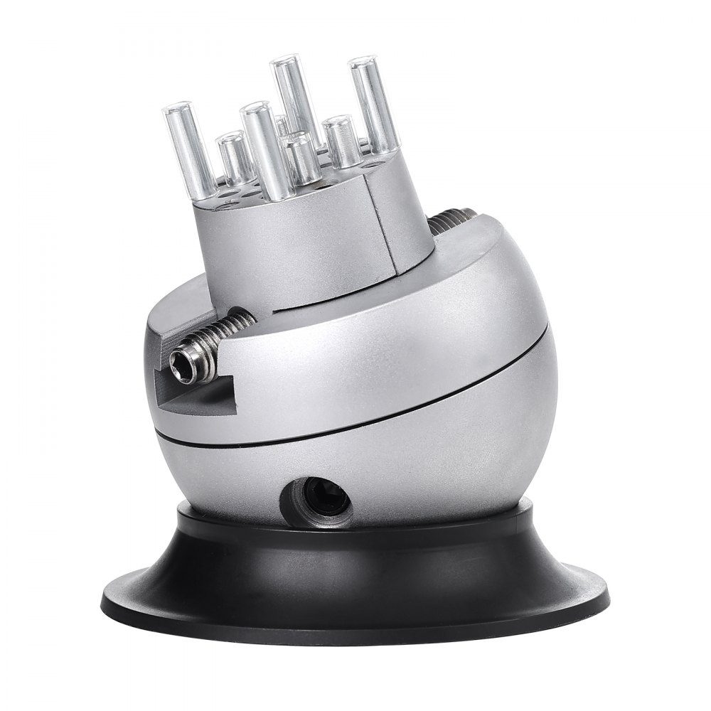 Kugelschraubstock, 3-Zoll-Gravur-Einstellwerkzeug, um 360° drehbarer Gravurblock-Schraubstock, 70-teiliger Aufsatz, Schmuck-Gravurblock-Werkzeuge, Standardblock für Edelsteineinlagen und kleine Gra