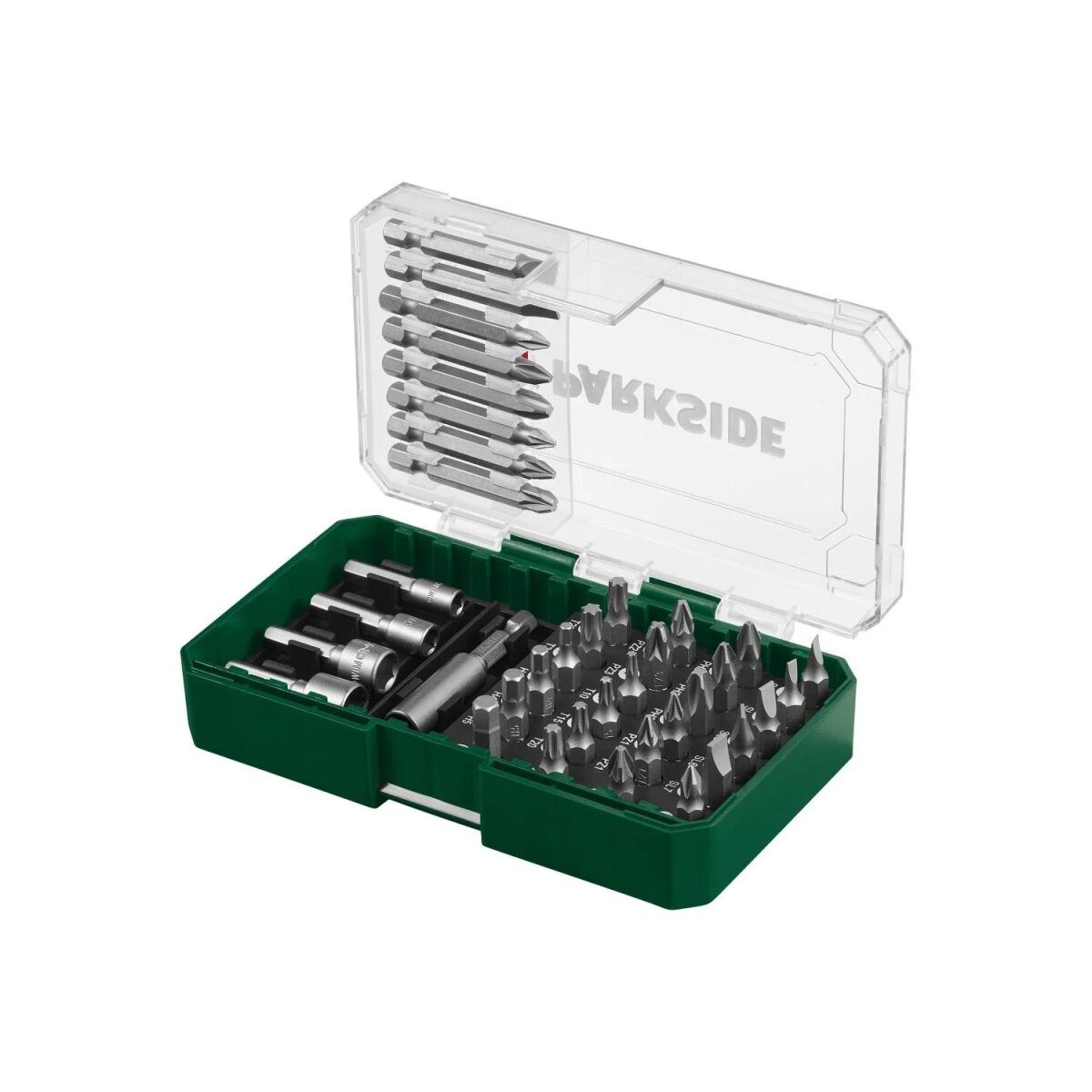PARKSIDE® HSS spiraalboorset / steenboorset / houtboorset / bitschroevendraaierset (bitschroevendraaier-Set 37-teilig)