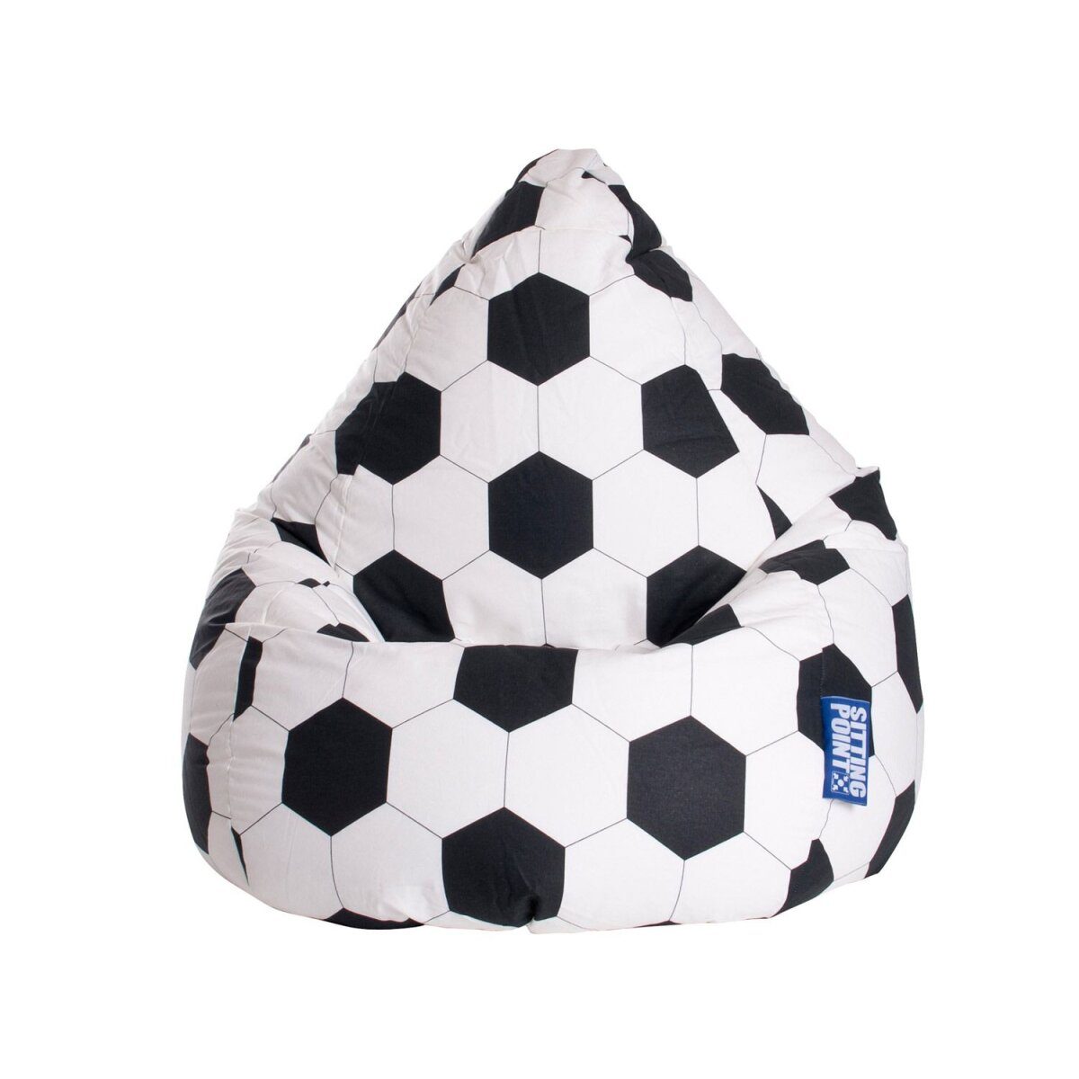 SITTING POINT Beanbag Bean Bag Football, 120 L