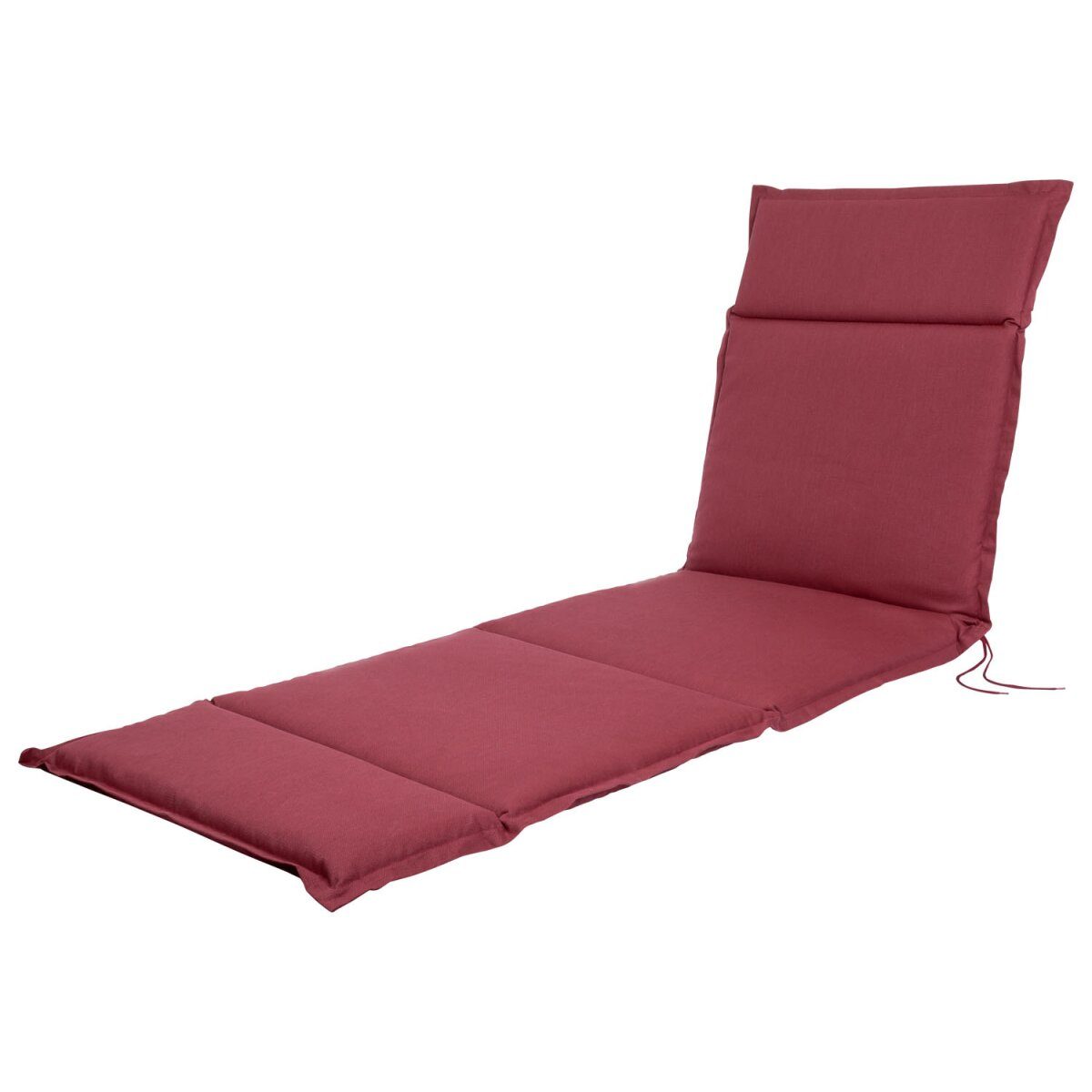 LIVARNO home gestoffeerd ligbed, met opstaande naad, ca. 190 x 58 x 4 cm (rood)