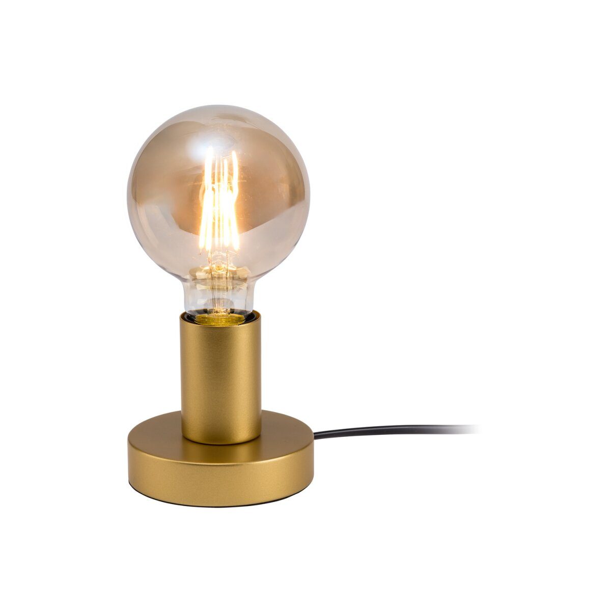 LIVARNO home LED-Tischleuchte, mit Netzschalter (Tischleuchte Gold)