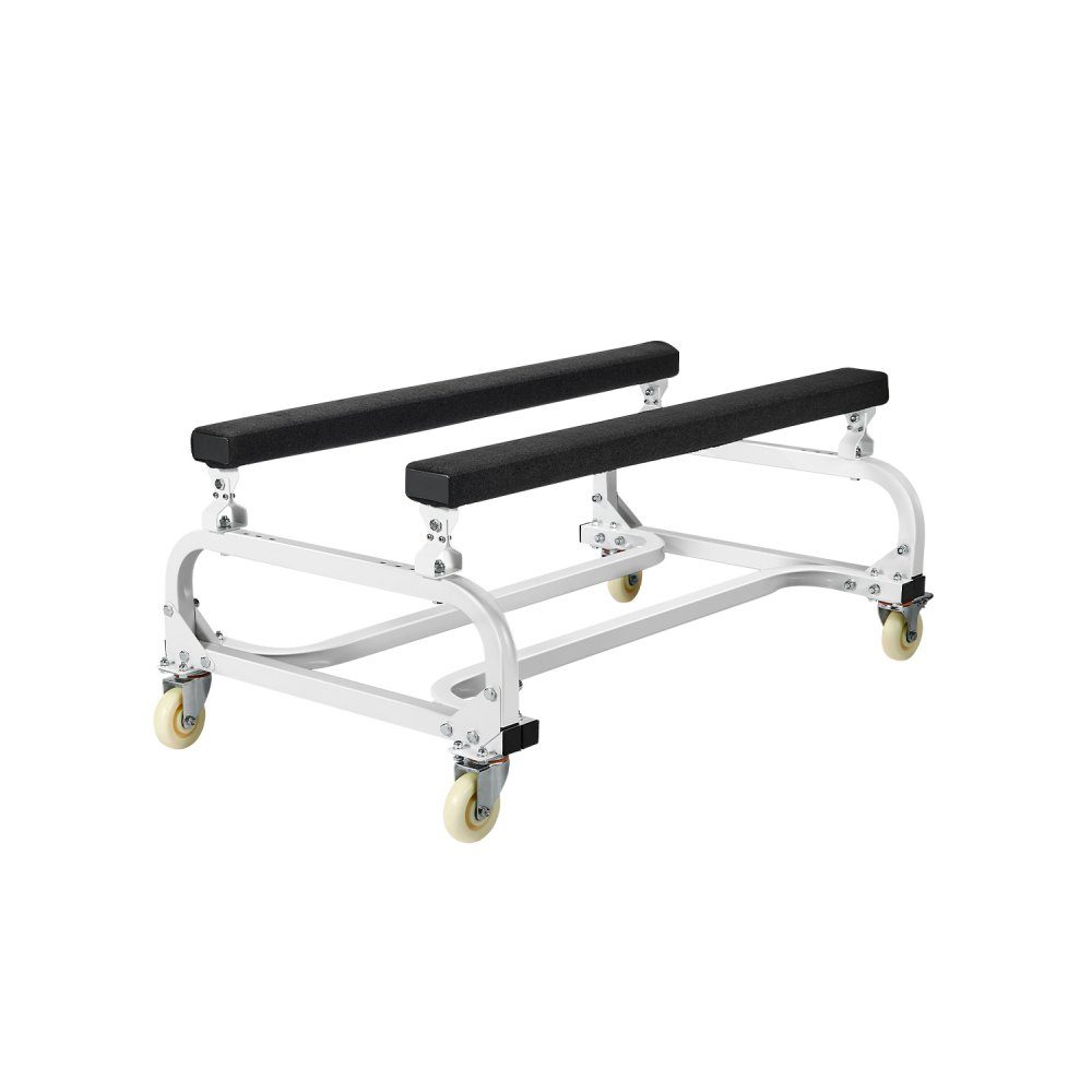 Jet-Ski-Dolly, 590 kg Tragfähigkeit, Bootswagen, Transport-Dolly zum Bewegen von Wasserfahrzeugen, verstellbare Kojen mit 4 Rädern und 2 Bremsen, robuster Slip-Trolley für Kajaks, Jet-Skis, Schnellboote