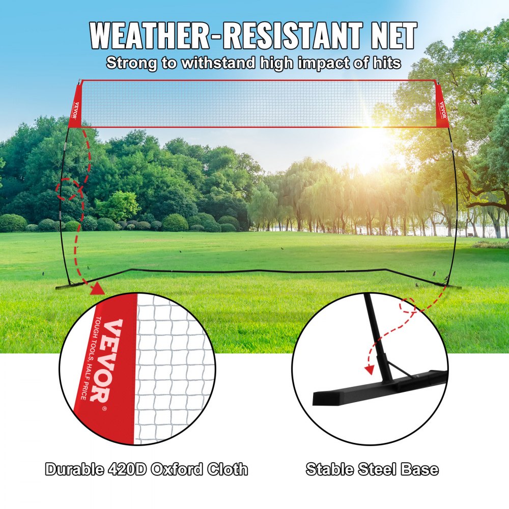 Volleyball Net Height-Adjustable Volleyball Net Set, 4.3 x 2.3-2.4 m Portable Beach Volleyball Net, Volleyball Net Foldable Volleyball Net with Volleyball & Carry Bag, for Garden, Beach Volleyball Net Height-Adjustable Volleyball Net Set, 4.3 x 2.3-2.4 m Portable Beach Volleyball Net, Volleyball Net Foldable Volleyball Net with Volleyball & Carry Bag, for Garden, Beach