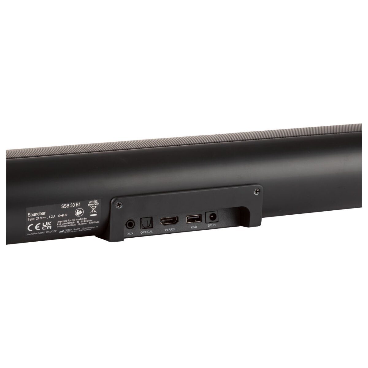SILVERCREST® Soundbar Stereo 2.0 »SSB 30 B1«, 2x 15 W RMS – Artikelnr. HT-58060