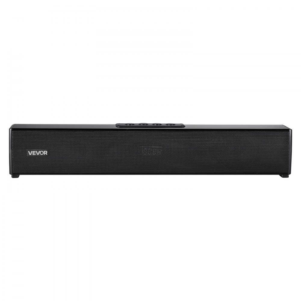 Soundbar für Smart TV, 2.0-Kanal, 450-mm-Kompakt-TV-Lautsprecher für Projektor, Bluetooth-AUX-Anschluss, Fernbedienung, 80-W-Surround-Sound-System für PC-Heimkino-Audio