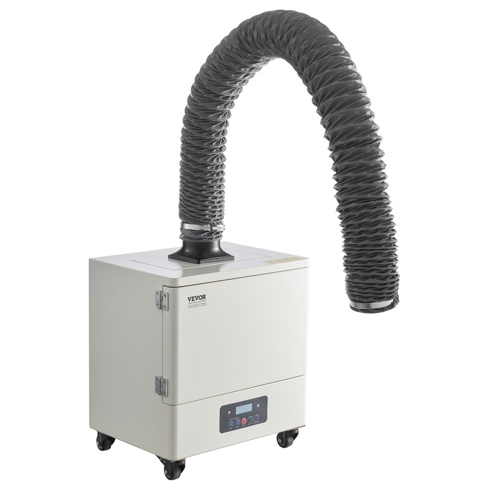 Lasrookafzuiger, 459 m³/h soldeerdampabsorber met 280 W motor, 4-traps filter, 10 snelheden en op afstand bedienbare rookreiniger voor solderen, graveren, doe-het-zelf lassen Lasrookafzuiger, 459 m³/h soldeerdampabsorber met 280 W motor, 4-traps filter, 10 snelheden en op afstand bedienbare rookreiniger voor solderen, graveren, doe-het-zelf lassen