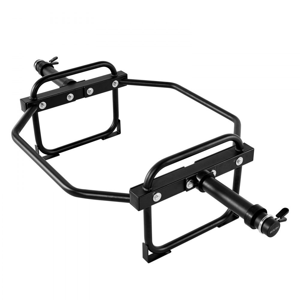 Trap Bar Barre d'haltères hexagonale 50 mm Capacité de charge de 240 kg Équipement d'haltérophilie et de musculation Gym à domicile pour squats Deadlifts Presse à épaules Noir