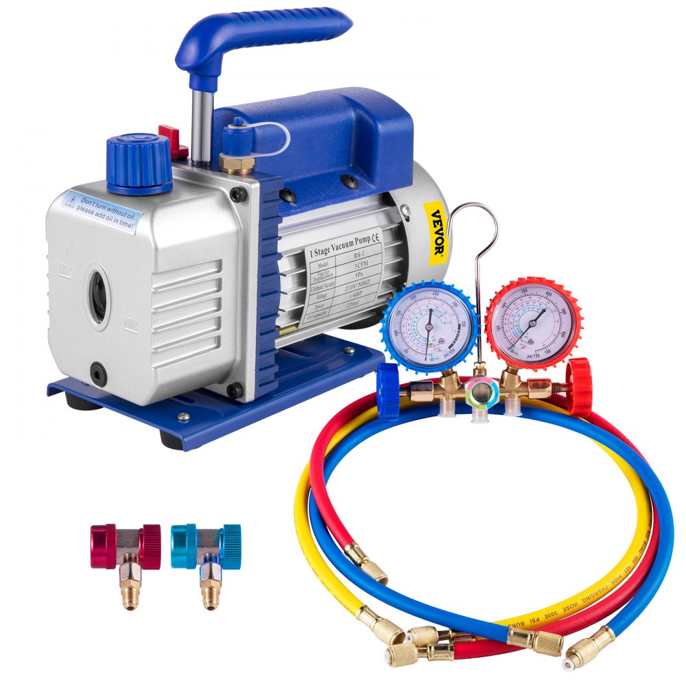 3CFM pusta jednostopniowa pompa próżniowa, 1/4 HP pompa próżniowa 2-drożna pompa próżniowa klimatyzacja, 220 V pompa próżniowa pompa próżniowa, odpowiednia do płynu chłodzącego R12 R134a R22 R410a R404 R502 3CFM pusta jednostopniowa pompa próżniowa, 1/4 HP pompa próżniowa 2-drożna pompa próżniowa klimatyzacja, 220 V pompa próżniowa pompa próżniowa, odpowiednia do płynu chłodzącego R12 R134a R22 R410a R404 R502