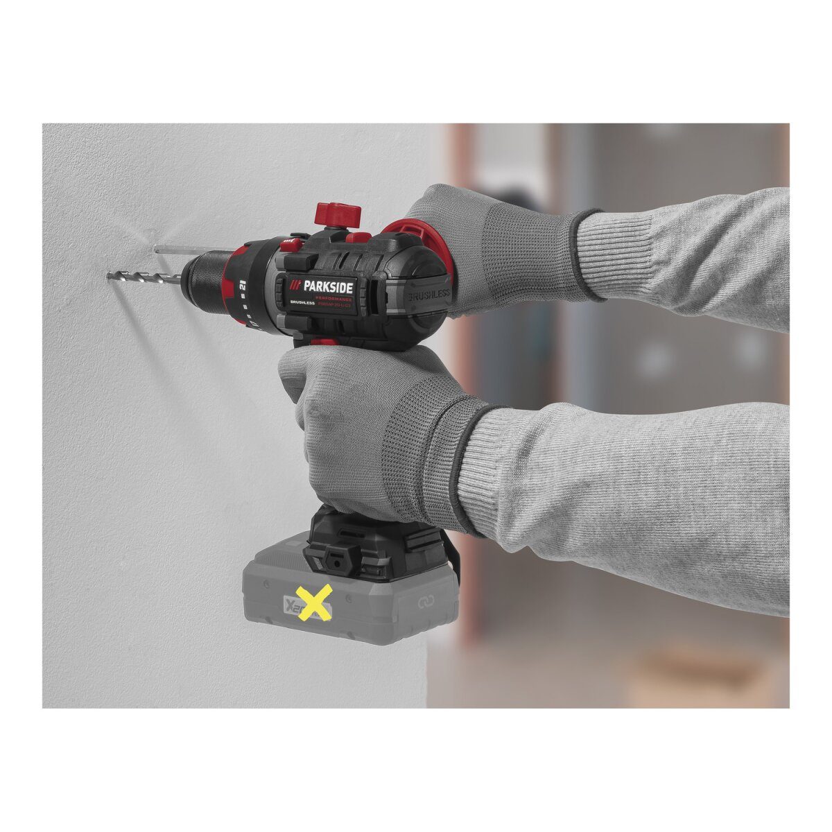PARKSIDE PERFORMANCE® 20 V Akku-Schlagbohrschrauber PSBSAP 20-Li D4, ohne Akku und Ladegerät
