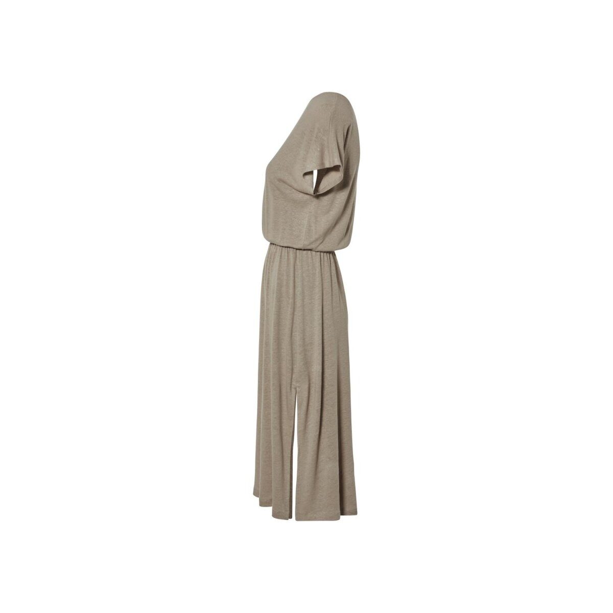 Robe en lin pour femme Esmara®, longueur midi, avec viscose