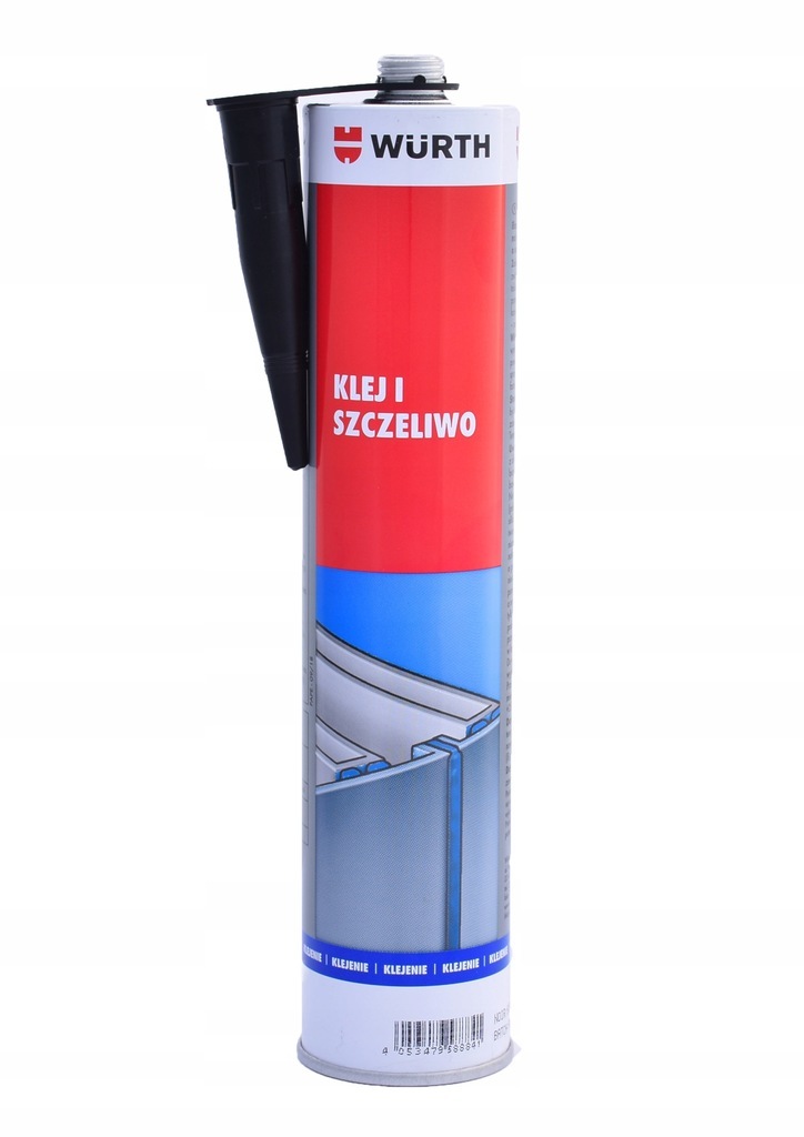 WÜRTH WURTH Flexibler PU-Kleb- und Dichtstoff 300 ml Schwarz 0890100130 WÜRTH WURTH Flexibler PU-Kleb- und Dichtstoff 300 ml Schwarz 0890100130