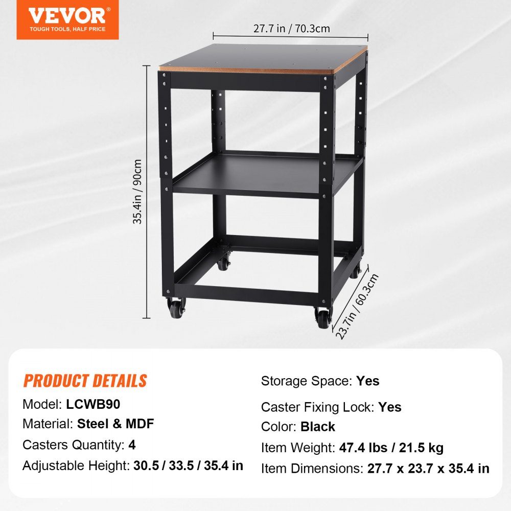 Machinestandaard dikteschaafmachine 70,3×60,3×90cm basisframe dikteschaafmachine staal & MDF Max. draagvermogen 45 kg. Machinetafel in hoogte verstelbaar. Compatibel met de meeste schaafzagen