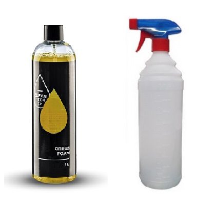MOUSSE D'AGRUMES CLEANTECH 1L + TENZI PUSTA BUTELKA 1L – Réf. HT-47437