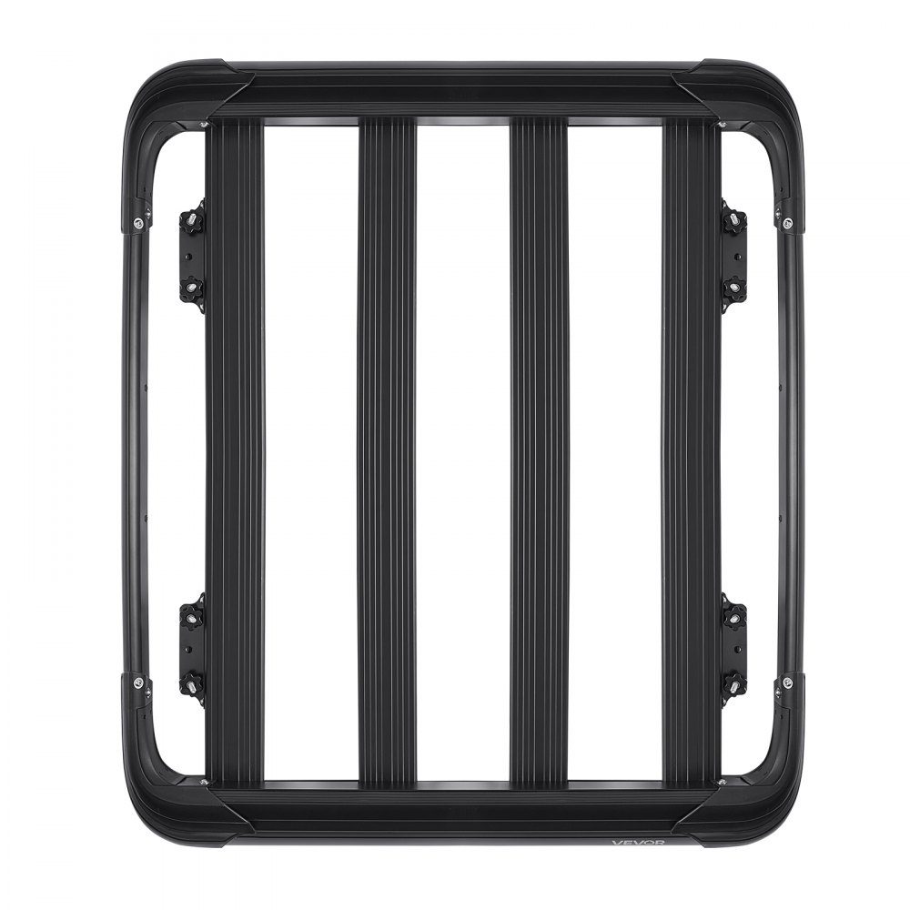 Dachträgerkorb Autodachkorb (1216 x 1020 x 142 mm) Universeller Dachträger aus rostfreiem legiertem Stahl (68 kg maximale Tragfähigkeit), Autodachträger für SUV-LKWs
