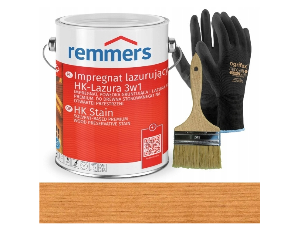 Remmers HK Lasur 3in1 (imprégnation, apprêt et vernis) 5L dans la couleur LARCH Remmers HK Lasur 3in1 (imprégnation, apprêt et vernis) 5L dans la couleur LARCH