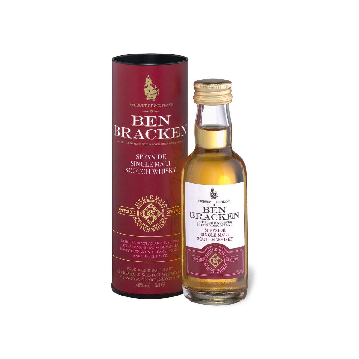 Ben Bracken Single Malt Scotch Whiskey Mini Pack 40% Vol 3 x 0.05 l