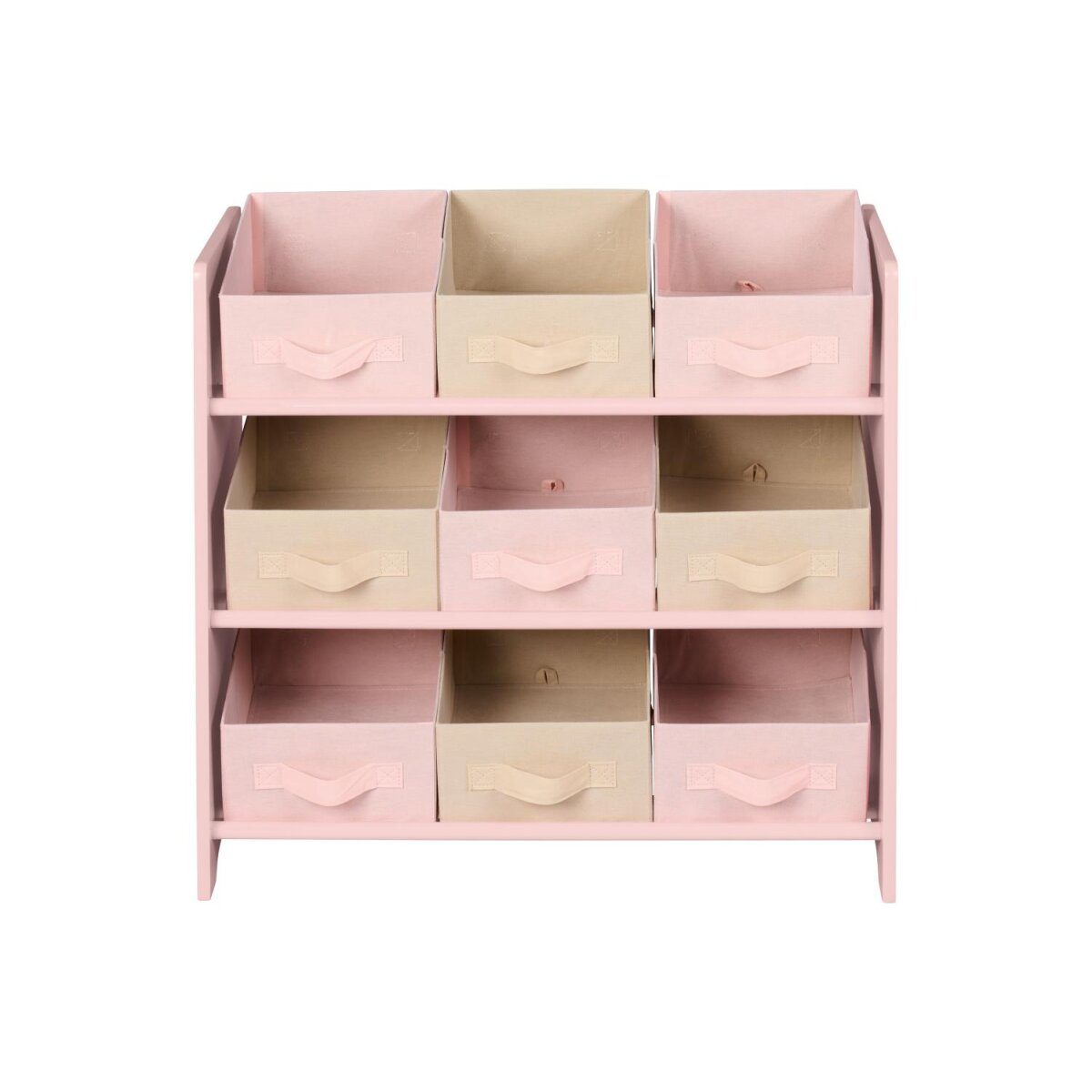 LIVARNO® Aufbewahrungsregal, 65 x 62 x 30 cm (Rosa)