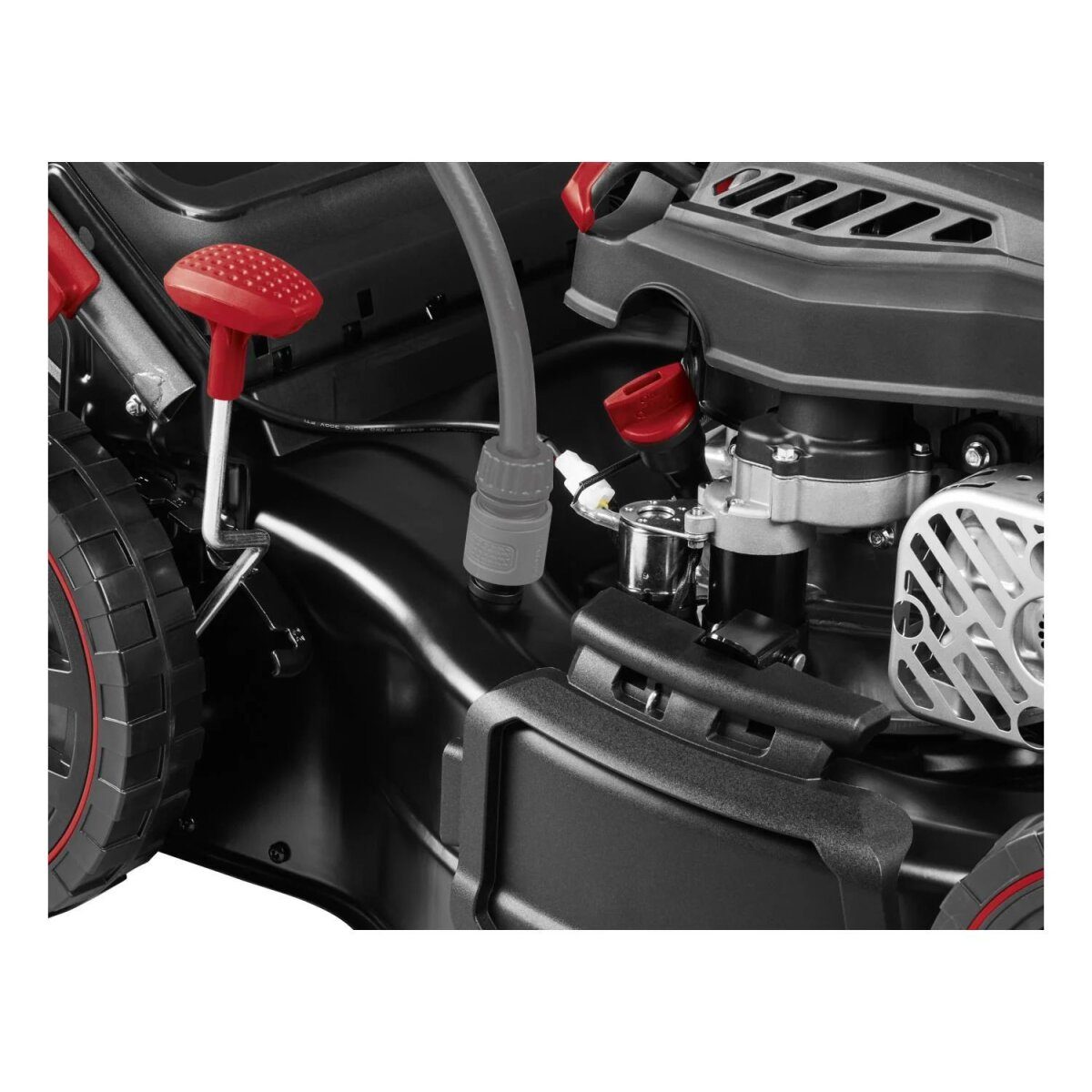 PARKSIDE PERFORMANCE® Benzin-Rasenmäher „PPBRM 46 B2“ mit Elektro-Starterbatterie und Ladegerät