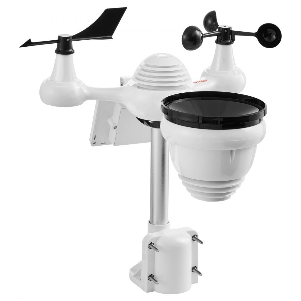 7-in-1 WiFi weather station 186 mm (7 inch) TFT display wireless outdoor sensor IPX6