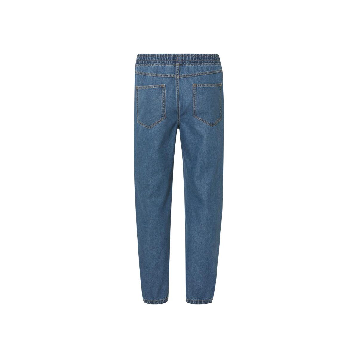 LIVERGY® Men's Sweat Denim Joggers, Slim Fit (Light Blue, 50)