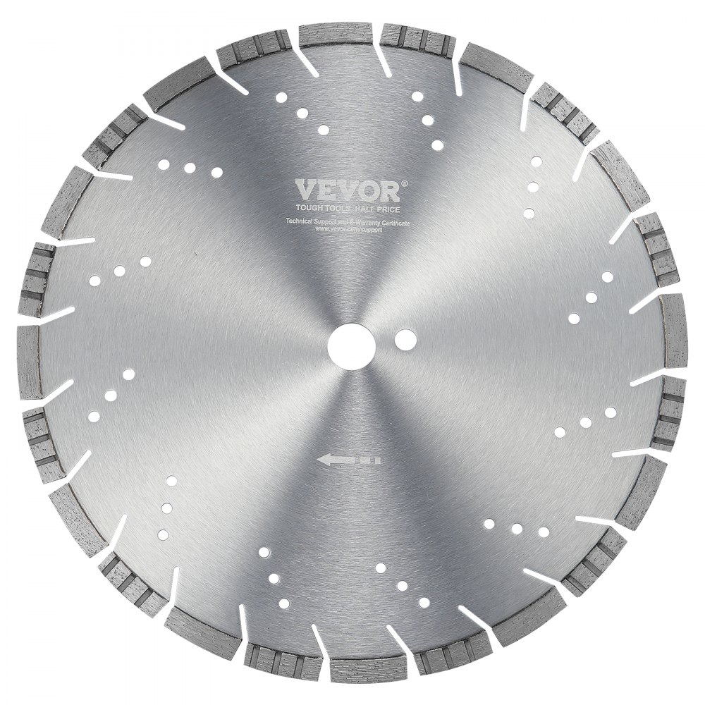 Disque de coupe diamanté, lame de scie à béton 14"/350 mm pour travaux humides ou secs, disque de coupe segmenté diamanté 0,39"/10 mm avec dents inclinées, diamètre du trou central universel 1"/25,4 mm, pour béton, panneau de ciment, carrelage, brique Disque de coupe diamanté, lame de scie à béton 14"/350 mm pour travaux humides ou secs, disque de coupe segmenté diamanté 0,39"/10 mm avec dents inclinées, diamètre du trou central universel 1"/25,4 mm, pour béton, panneau de ciment, carrelage, brique