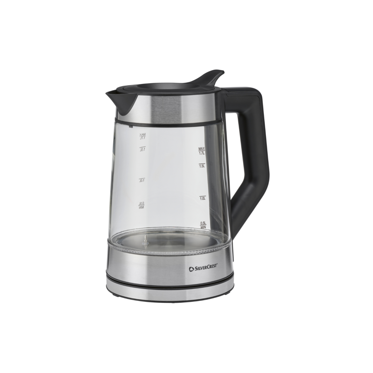 SILVERCREST® Wasserkocher SWGD 3000 B3, aus gutem Glas