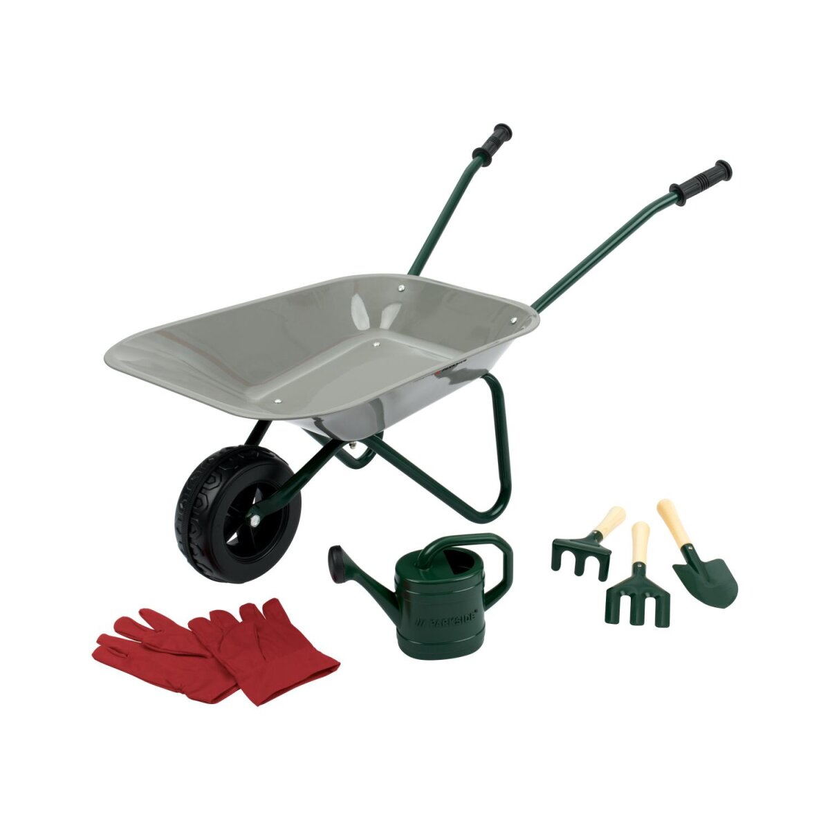 LUPILU® kruiwagen met tuingereedschap, 7 stuks LUPILU® kruiwagen met tuingereedschap, 7 stuks