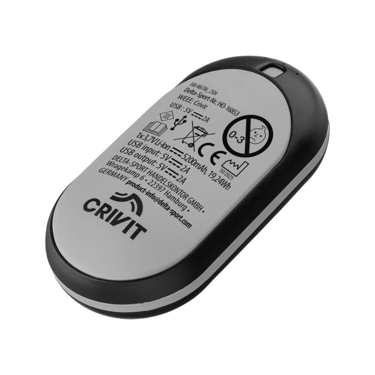 CRIVIT Outdoor-Handwärmer (Grau)