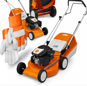 Tondeuse à essence Stihl RM 253 + gants professionnels (2,8 CV, 51 cm) en kit