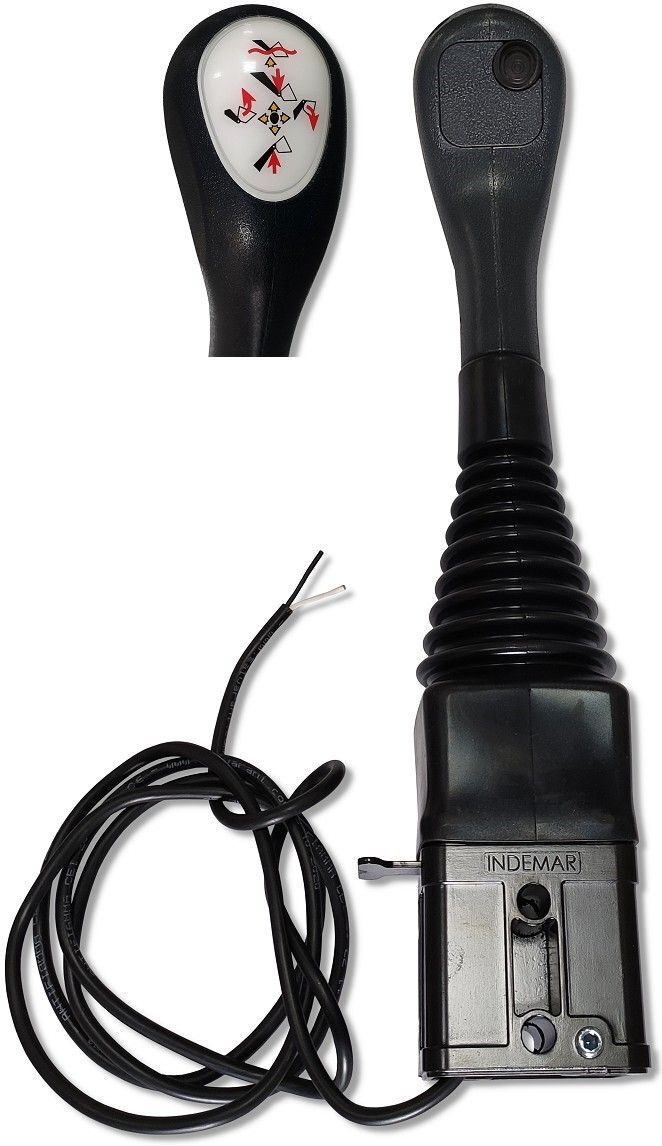 JOYSTICK PIŁKOWY Joystick do koparek TURA z 2 PRZYCISKAMI