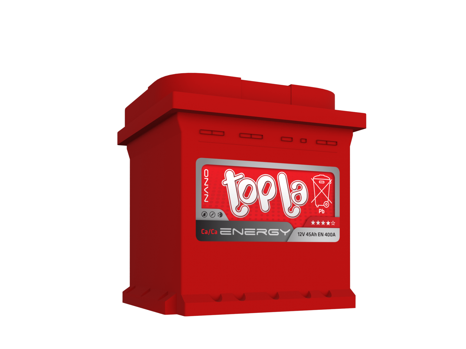Topla Energy 45ah 400a P+ Vierkant – Artikelnr. 108845