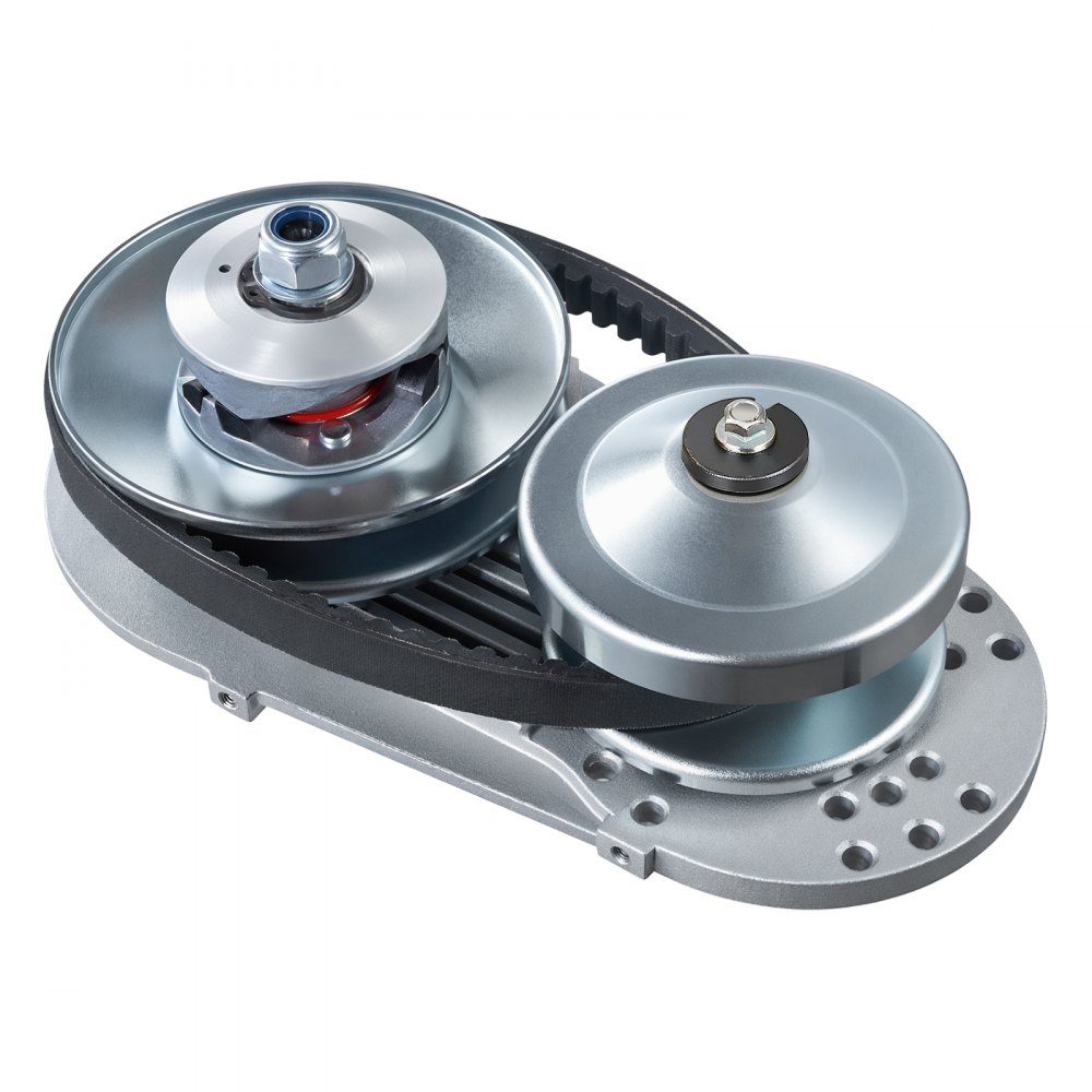 Embrayage d'entraînement Moteur de 2 à 8 CV, embrayage d'entraînement haute résistance de 2 000 tr/min avec roues asymétriques et courroie en caoutchouc robuste, embrayage stable et durable avec accessoires complets