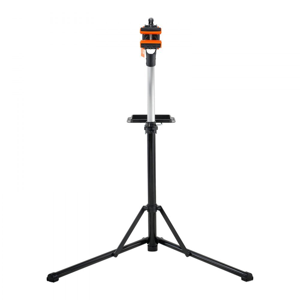 Stojak do naprawy rowerów, stojak do naprawy rowerów, stojak do naprawy rowerów, wytrzymały stojak do naprawy 30kg, 102-160cm, stojak na rowery z regulacją wysokości z obrotową głowicą zaciskową 360°