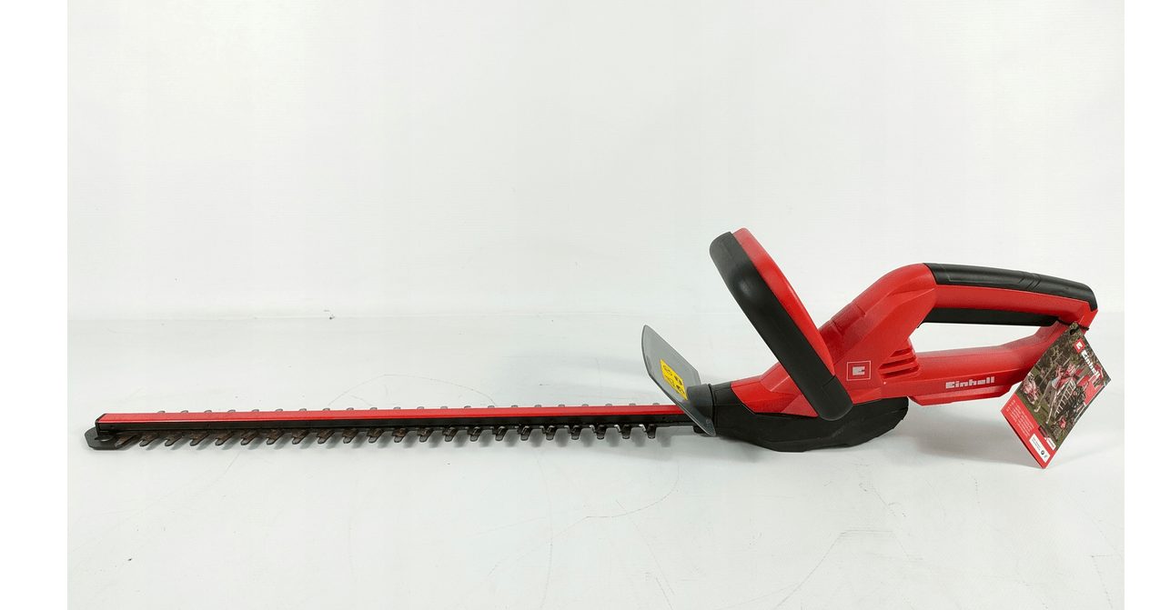 Einhell cordless hedge trimmer GE-CH 1846 Li Set Power X-Change (18 V, 46 cm cutting length, 15 mm tooth spacing, ergonomic handle, including 2.0 Ah battery and charger)